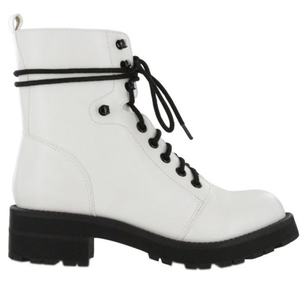 MIA Indigo Boot White/Black Size 6 VIRAL Sold Out Brand New in Box